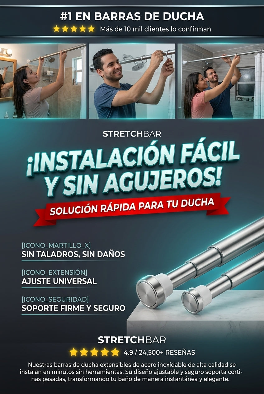 Tubo Expandible Para Cocinas O Armarios