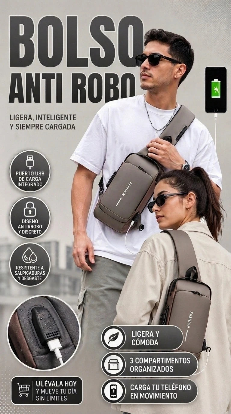 Bolso anti robo