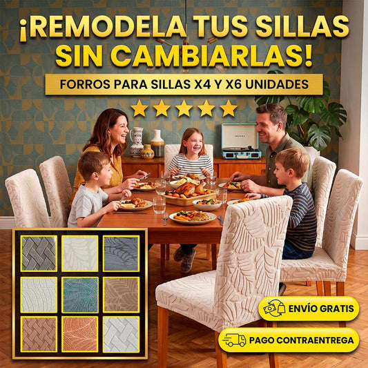 Forros De Sillas Para Comedor Simple