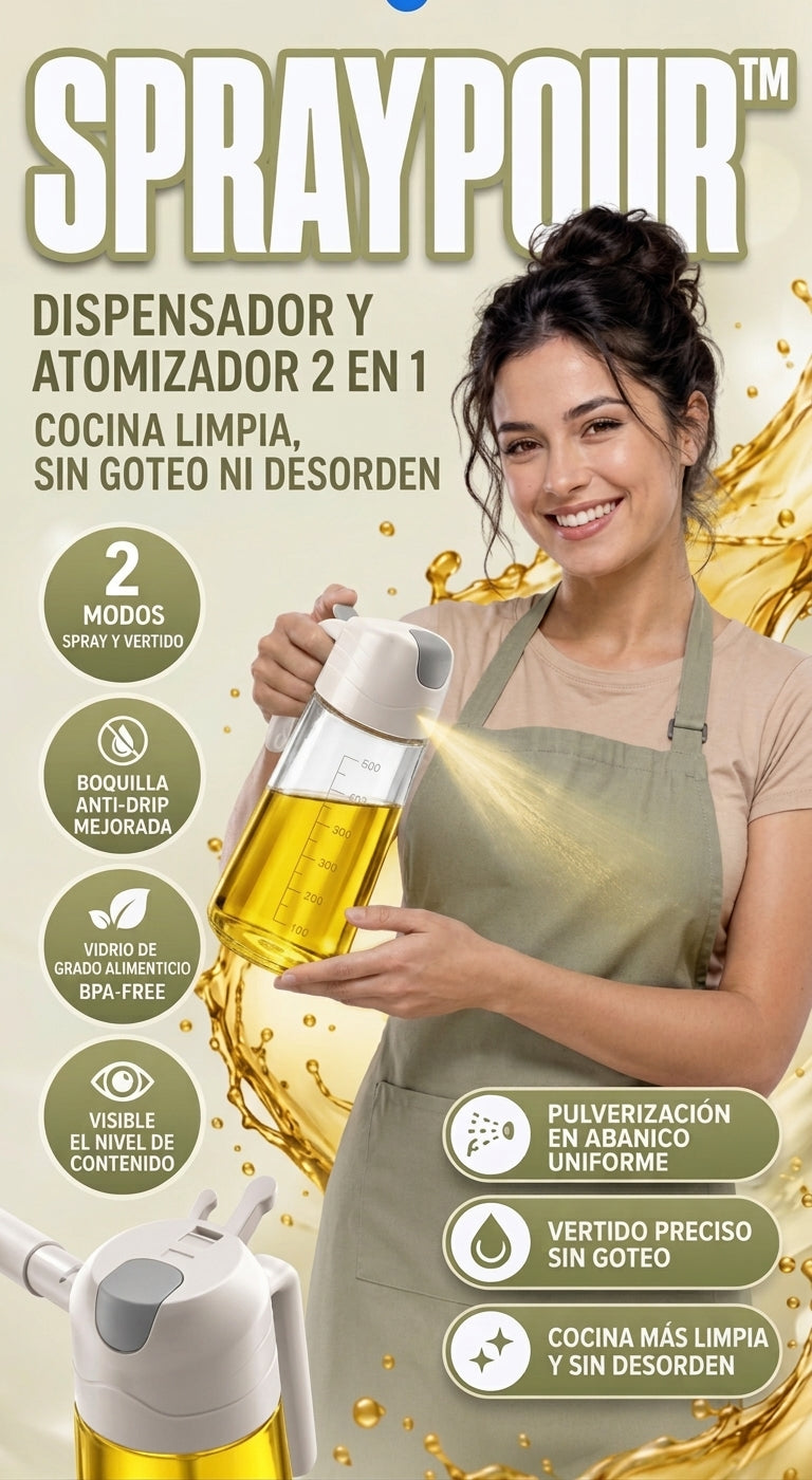 Spray Dispensador De Aceite