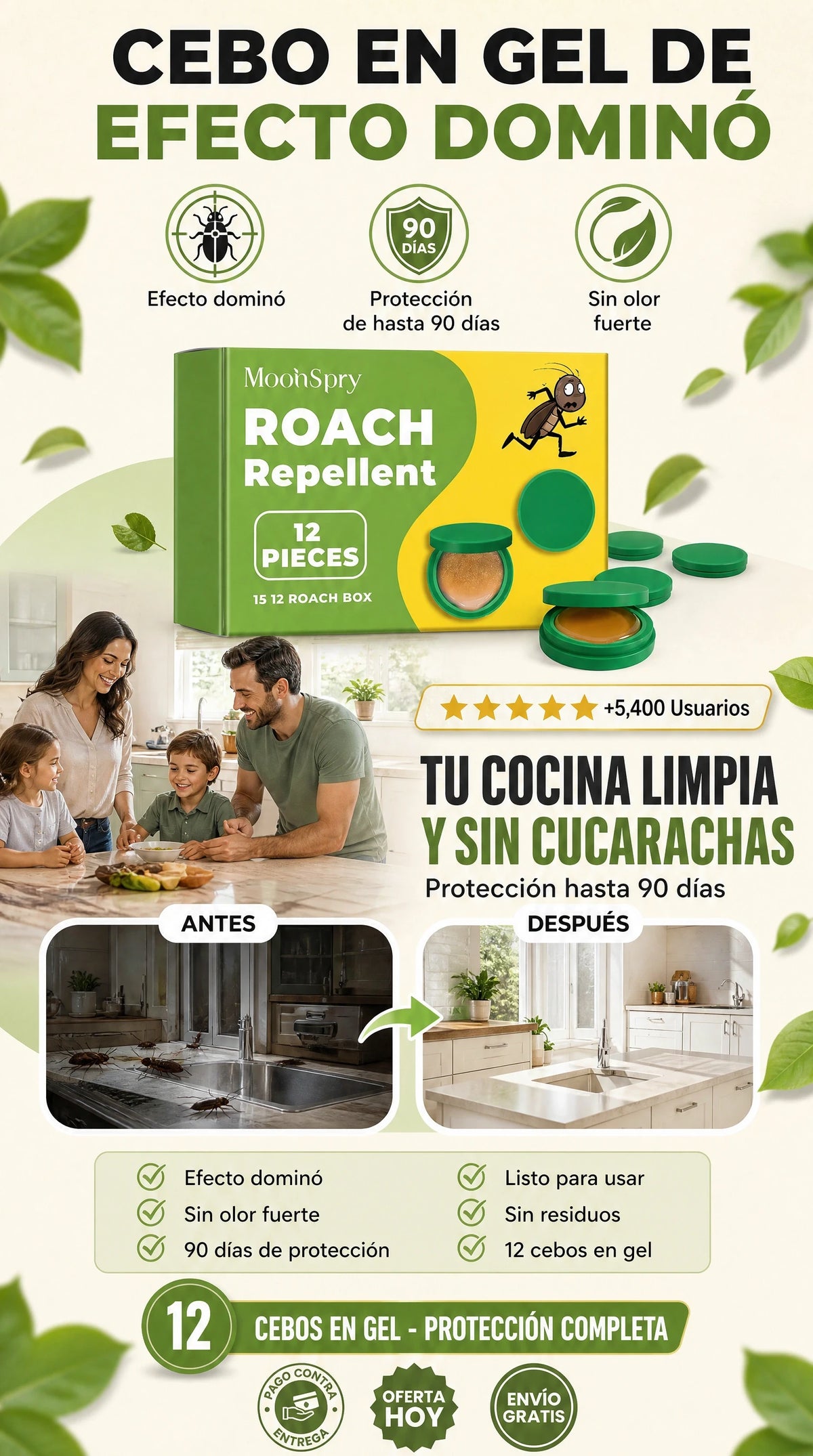 Repelente de cucarachas