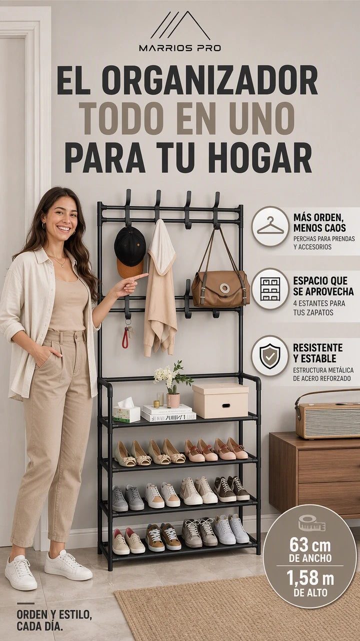 Zapatera Con Perchero