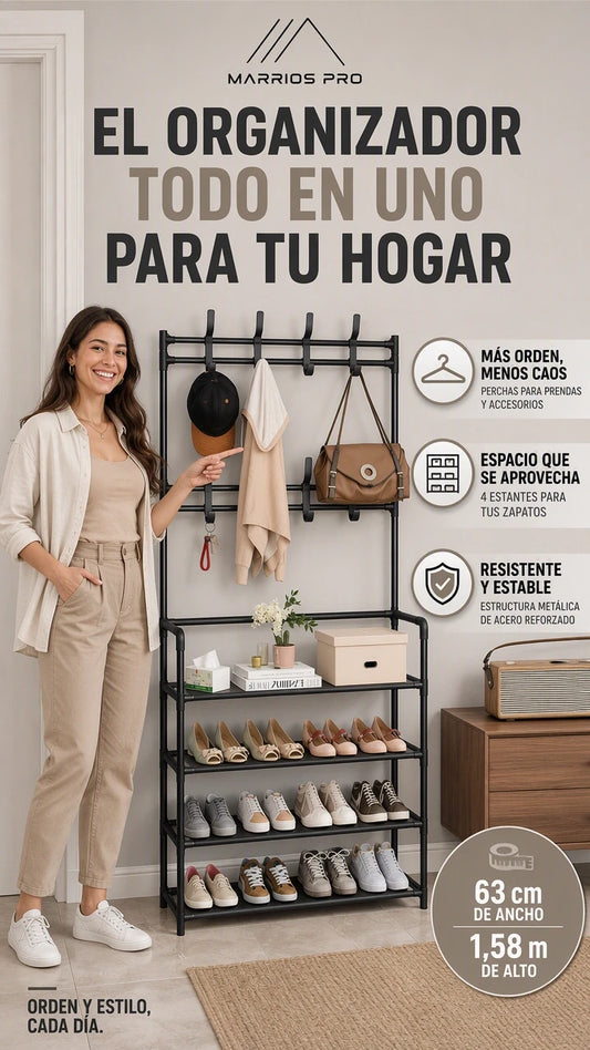 Zapatera Con Perchero
